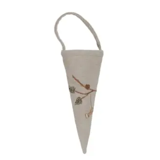 Kræmmerhus m/broderi 8x16cm Trompet - Brands