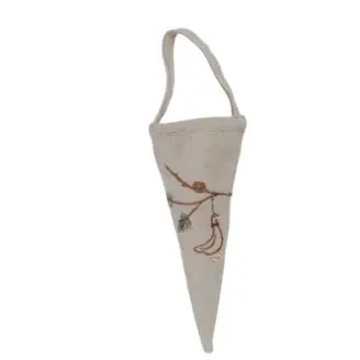 Kræmmerhus m/broderi 8x16cm Gås - Brands